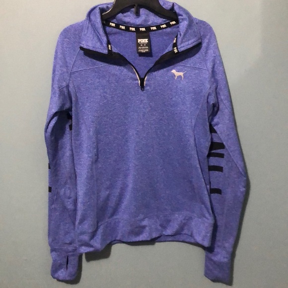 PINK Victoria's Secret Tops - Victoria’s Secret Pink half zip
